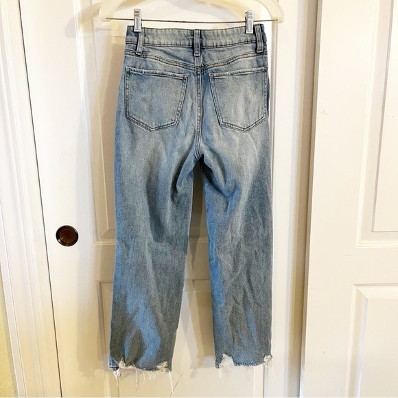 Sol Distressed Straight Leg Jeans - Picture 2 of 8
